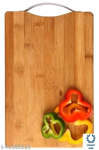 Wooden Chopping Board - 1.5 cm× 22 cm× 32 cm, Brown, Wood, Chopine Board