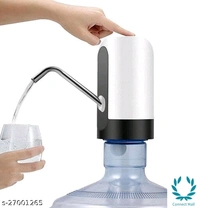 Classy Automatic Water Pump Portable Switch Dispenser - Free, Black & White Combination, Plastic