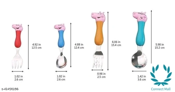 Kids Spoon Set Of 4 - Unicorn