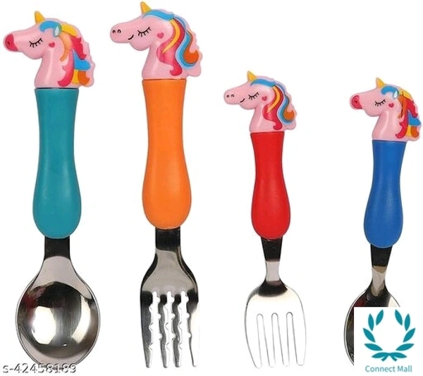 Kids Spoon Set Of 4 - Unicorn