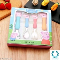 Kids Spoon Set Of 4 - Papa Pig