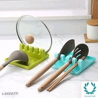 Hot Serving Spoon Holder Plastic - 1 Pc
