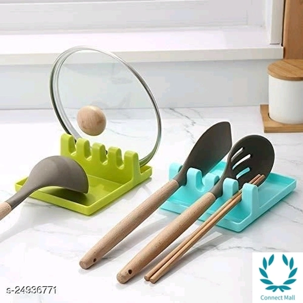 Hot Serving Spoon Holder Plastic - 1 Pc