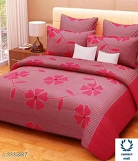 Graceful Bedsheet - 90cm ×90 cm, Blue, Poly Cotton