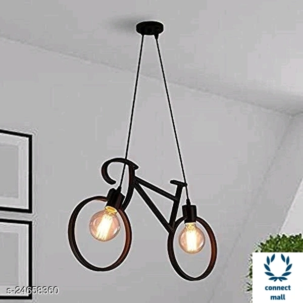 Stylish Lamp - 12cm × 12cm × 14 cm, Blak, Wood, 1