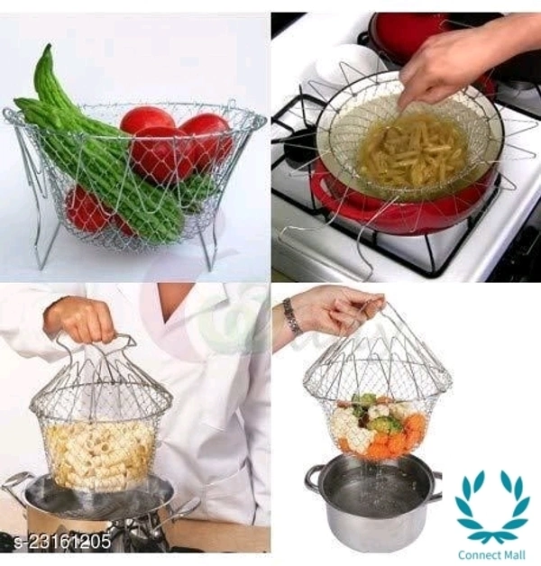 Foldable Cooking Basket