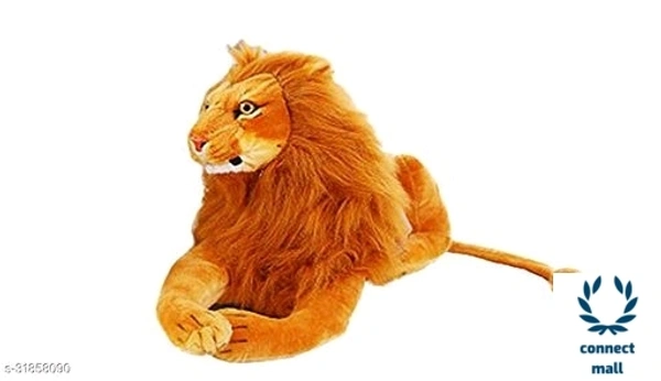 Kids Animal Huggable Soft Toys - (L×B×H)30cm×12cm×30cm, Yellow, Cotton, 1