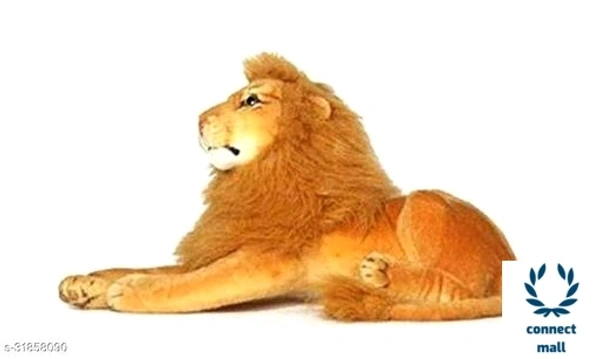 Kids Animal Huggable Soft Toys - (L×B×H)30cm×12cm×30cm, Yellow, Cotton, 1