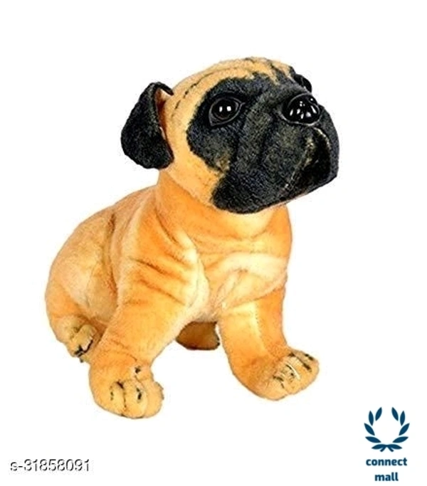 Kids Animal Huggable Soft Toys - (L×B×H)30cm×12cm×30cm, Yellow, Cotton, 1