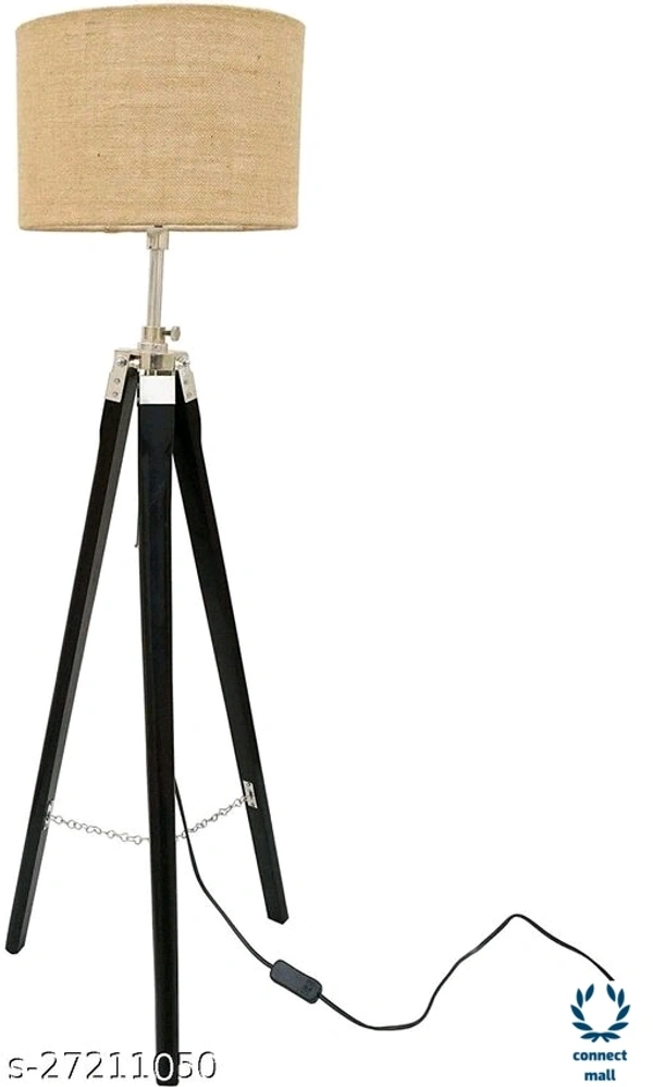 Modern Lamp - 30cm×30cm×100cm, Black, Wood, 2