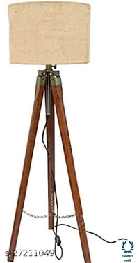 Modern Lamp - (L×W×H)30CM×30CM×30 CM, Grey, Wood, 2