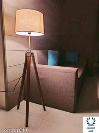 Modern Lamp - (L×W×H)30CM×30CM×30 CM, Grey, Wood, 2