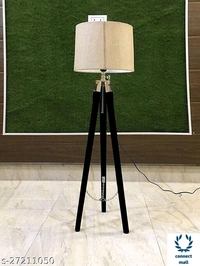 Modern Lamp - 30cm×30cm×100cm, Black, Wood, 2