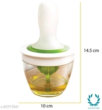 Oil Brush Set With Glass Bowl