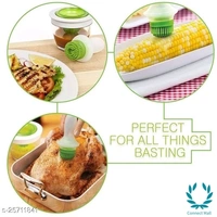 Oil Brush Set With Glass Bowl