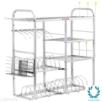 Stainless Steel 4 - Rack And 5 - Holder