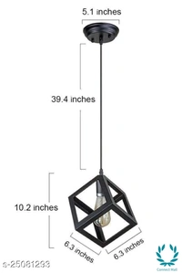 Fancy Ceiling Light- Without Bulb - Metal