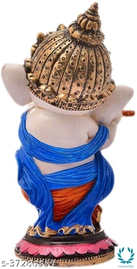 Ganesha Idol - Blue
