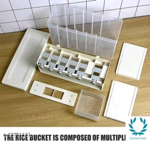 Essential Jar & Containers - Plastic, 1 Pc, 6 Section Container