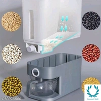 Rice Storage Container 10kg Gray - 10Kg, Gray, 1 Qty