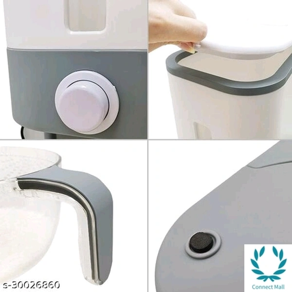 Rice Storage Container 10kg Gray - 10Kg, Gray, 1 Qty