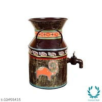Old World Milk Dispanser Planter For Decor - Metal