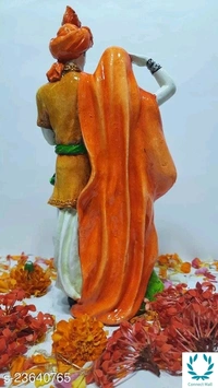 Polyresin Rajasthani Dancing Couple