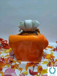 Polyresin Lord Ganesh Using Telephone On Sofa