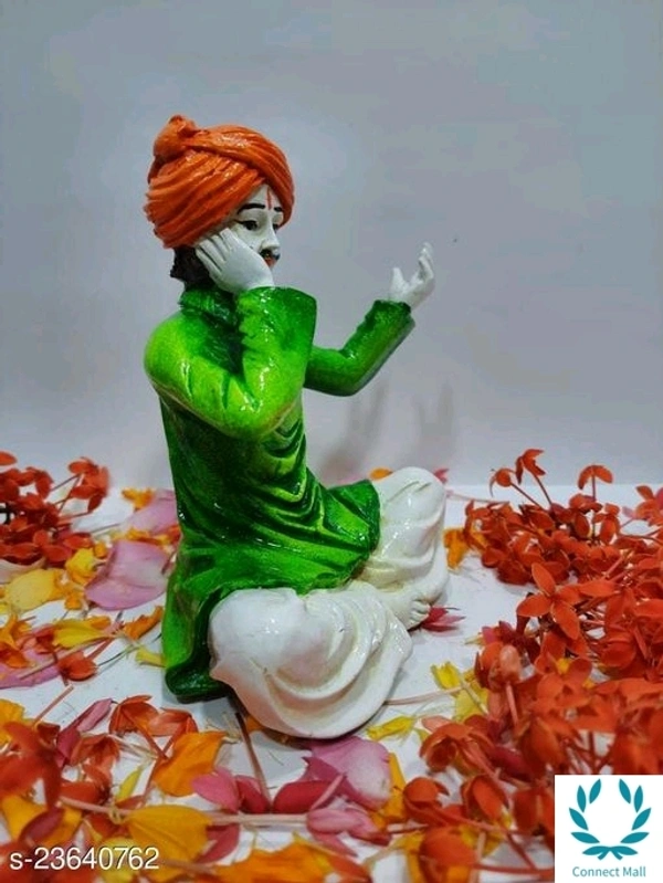 Polyresin Rajasthani Men Singing