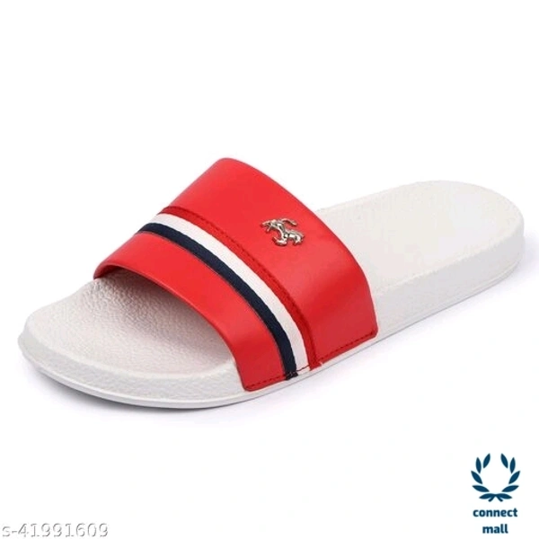 Trendy M'en Flip Flop - IND 6, White, Synthetic