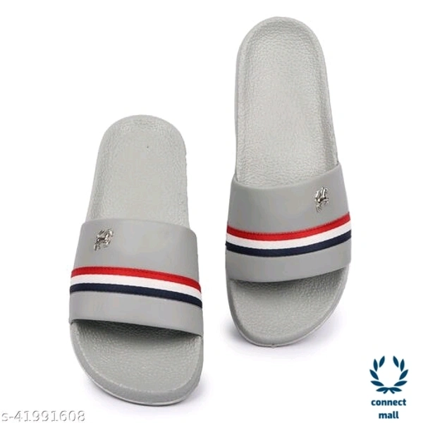 Trendy M'en Flip Flop - IND 11, White , Synthetique