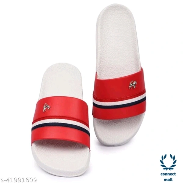 Trendy M'en Flip Flop - IND 11, White , Synthetique