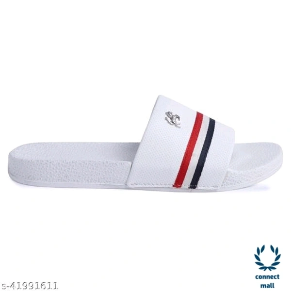 Trendy M'en Flip Flop - IND 10, White, Synthetique