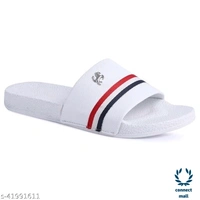 Trendy M'en Flip Flop - IND 10, White, Synthetique