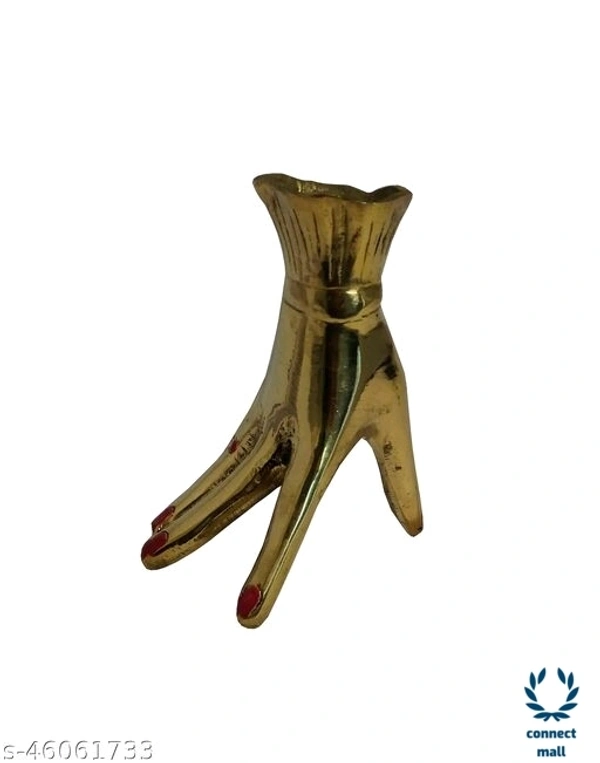 Unique Metal Flower vase - (L×H×B)7cm×12.5 cmx 7cm, Metal