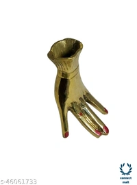 Unique Metal Flower vase - (L×H×B)7cm×12.5 cmx 7cm, Metal