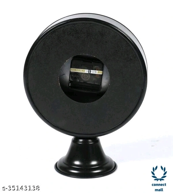 Keeratly Handmade Metal 8 inch Antique Table clock - Pack of 1 piece