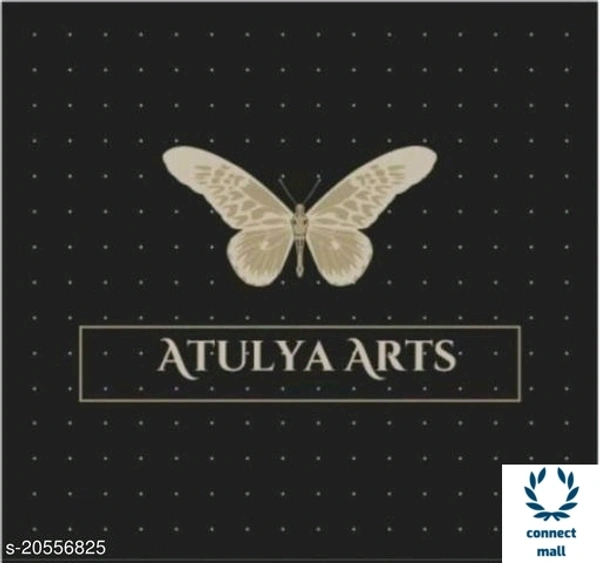 Atulya Arts 3D silver Hexagon Decorative Acrylic Mirror Wall Sticker Pack of 14 With 10 Butterfly Sticker - Marroon