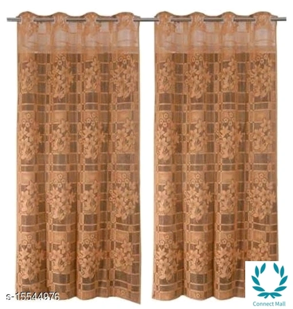 Fancy Ravishing Net Curtains - 7 Feet