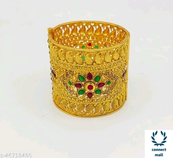 American Diamond Long Yellow Beautiful Designer Bracelet - 2.8