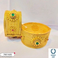 American Diamond Long Yellow Beautiful Designer Bracelet - 2.8