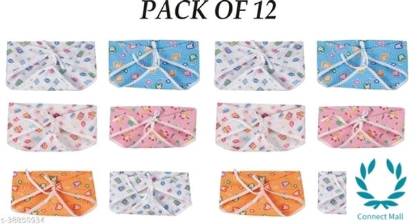 Soft KIDS Nappies /Langot /Resuable/Washable /Diaper - Pack of 12 Qty