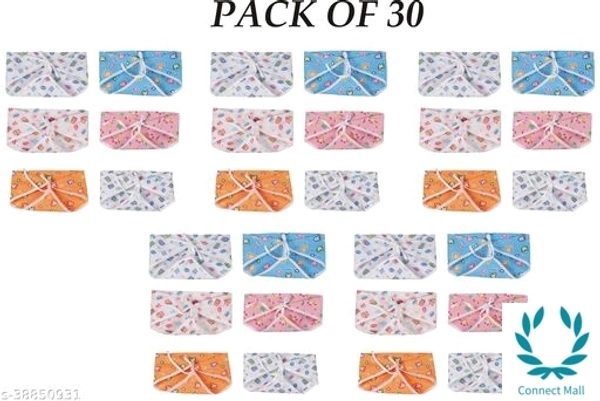 Soft KIDS Nappies /Langot /Resuable/Washable /Diaper - Pack of 30 Qty