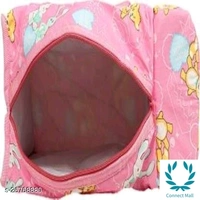 Little Fingers Born Multifunctional new born baby diaper Nappy bag/Diaper Bag/Mother bag with 2 Bottle holders-Very Useful for Mothers Nursery Bag - Pink