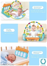 Classic Baby Mat With Attached Piano