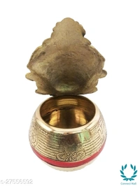 Brass Pooja Kalash |Pooja Lota Lakshmi Mukha - 5 Inch