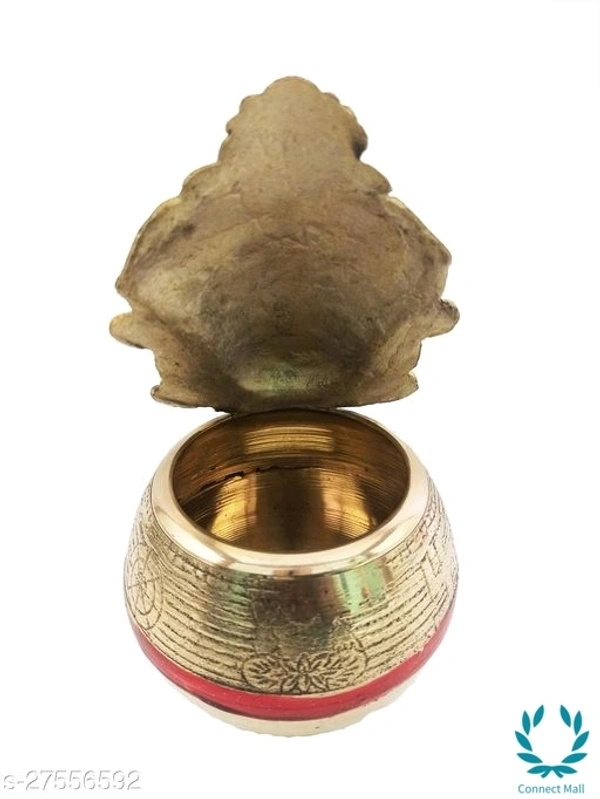 Brass Pooja Kalash |Pooja Lota Lakshmi Mukha - 5 Inch