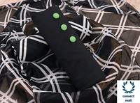 DRISHYA Plain Unstiched Golden Yellow Top with Black Georgette printed Dupatta Dress Material - Yellow, Creepe, 3