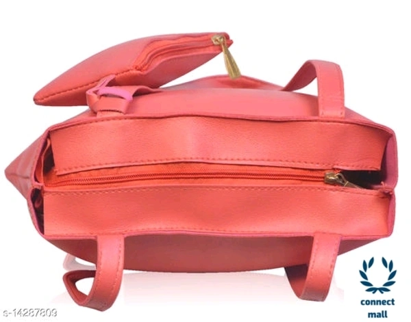 Bag with Pouch Shoulder hand Bag For Women & Girl Pack of 2 - Blue & Muddy Red