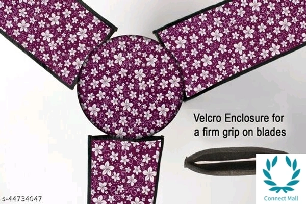 Waterproof & Dustproof Three Blade Fan Cover With 1 Motor Cover